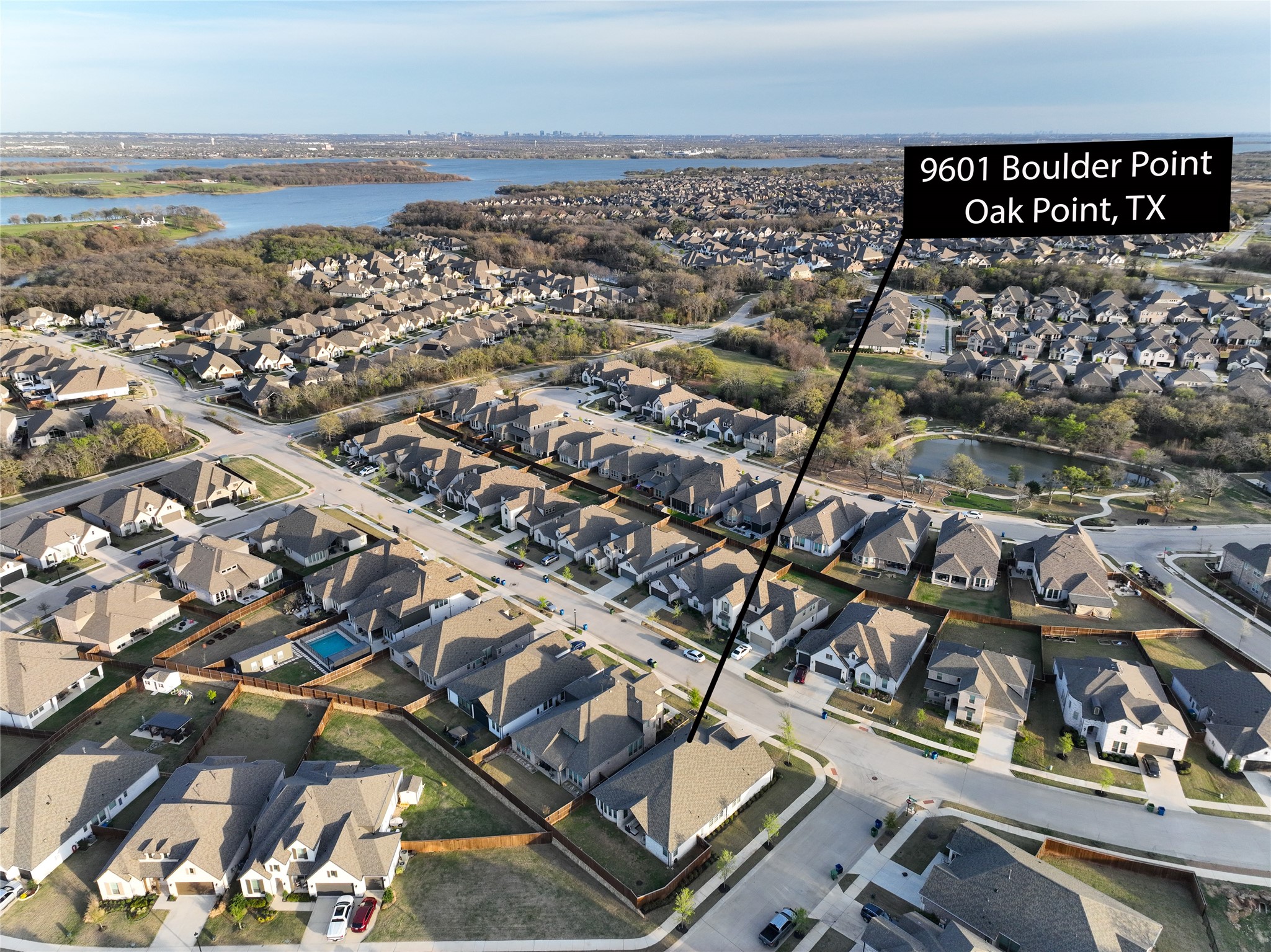 9601 Boulder Point Road Oak Point TX 75068