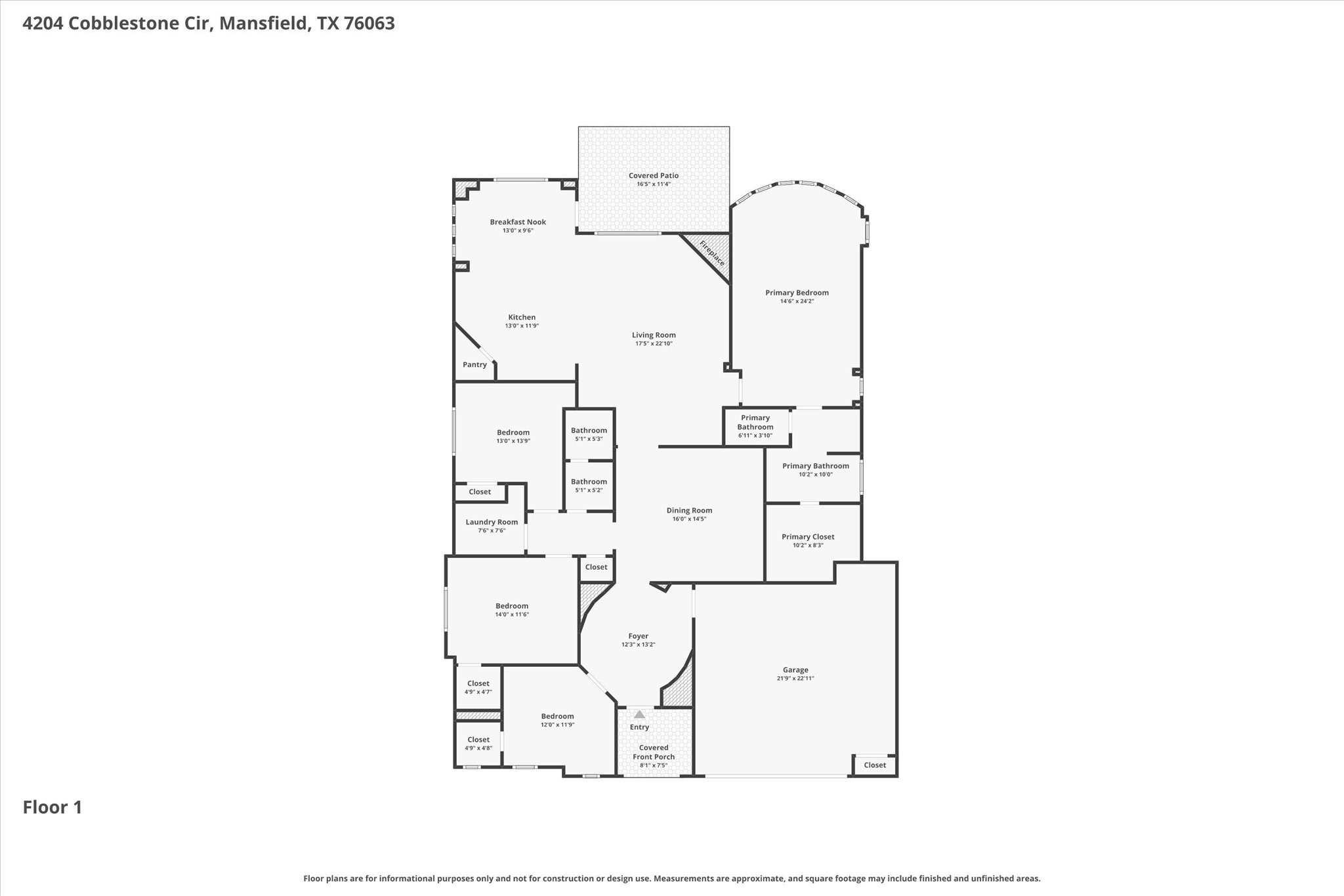 4204 Cobblestone Circle Mansfield TX 76063