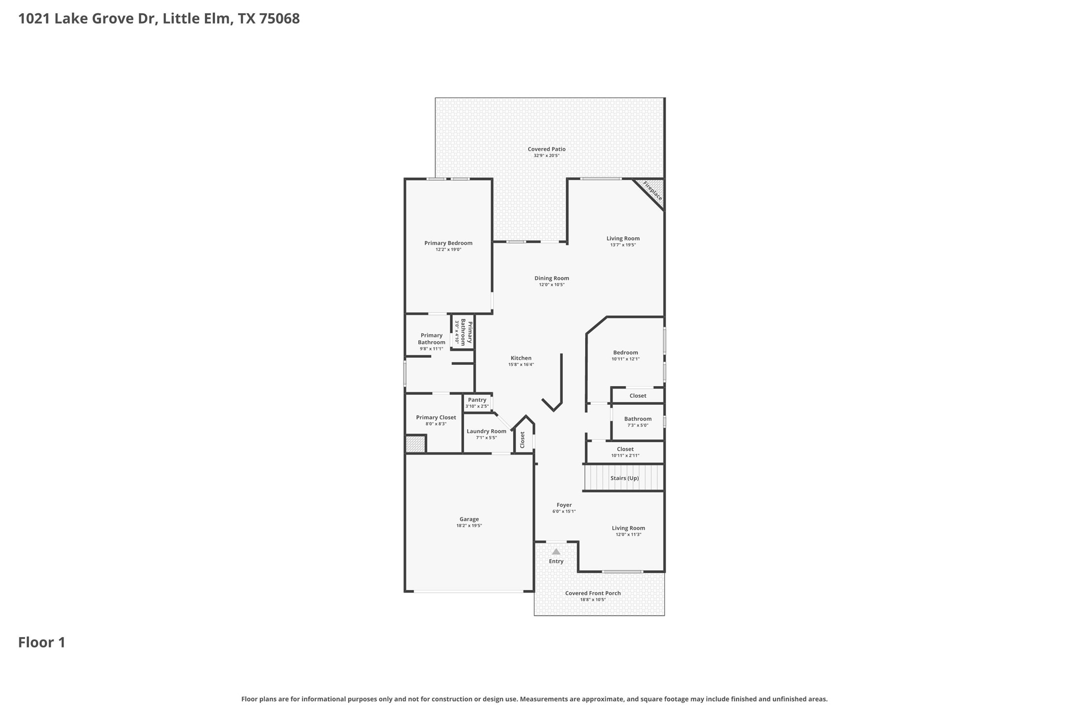 1021 Lake Grove Drive Little Elm TX 75068