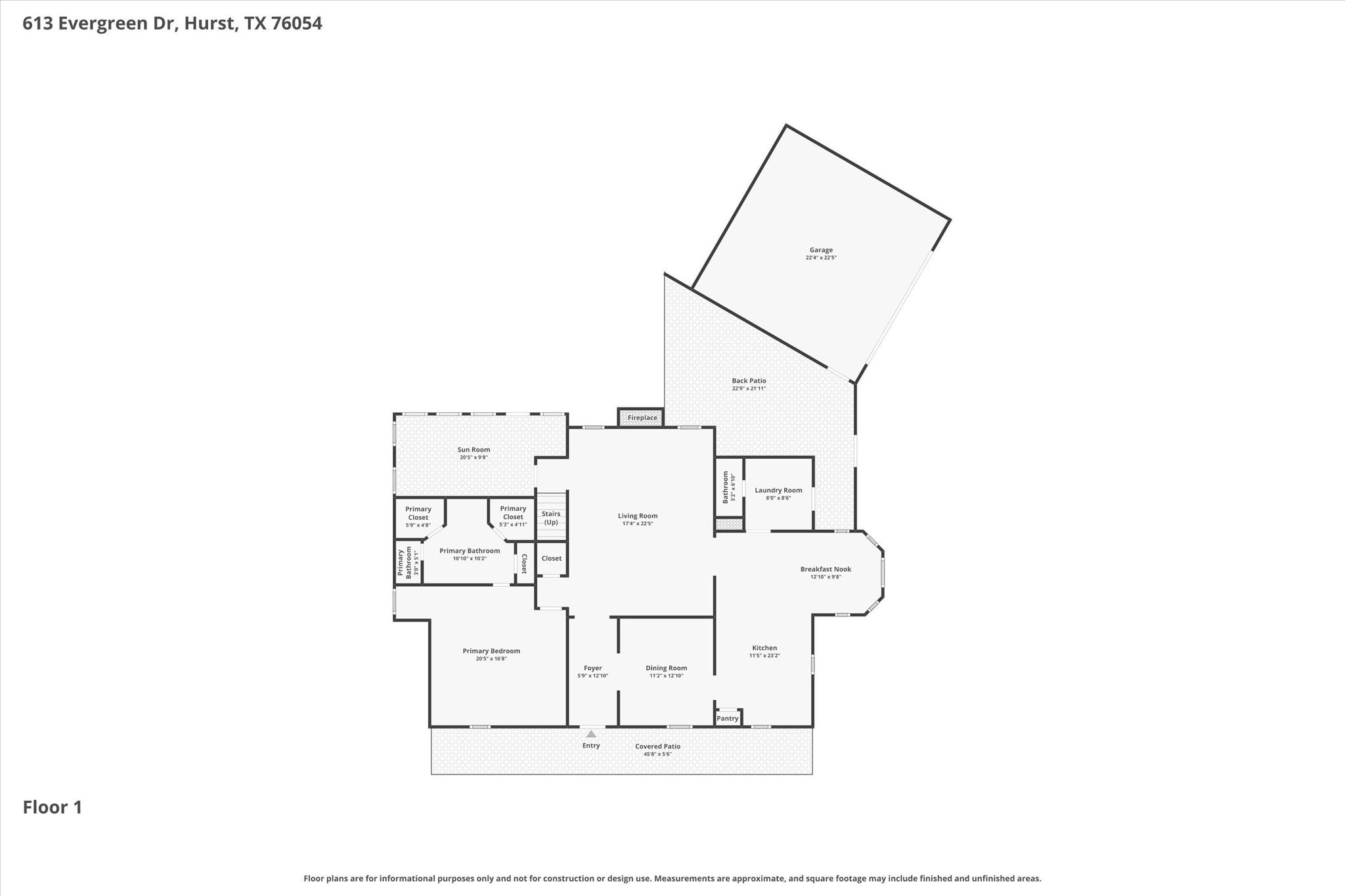 613 Evergreen Drive Hurst TX 76054