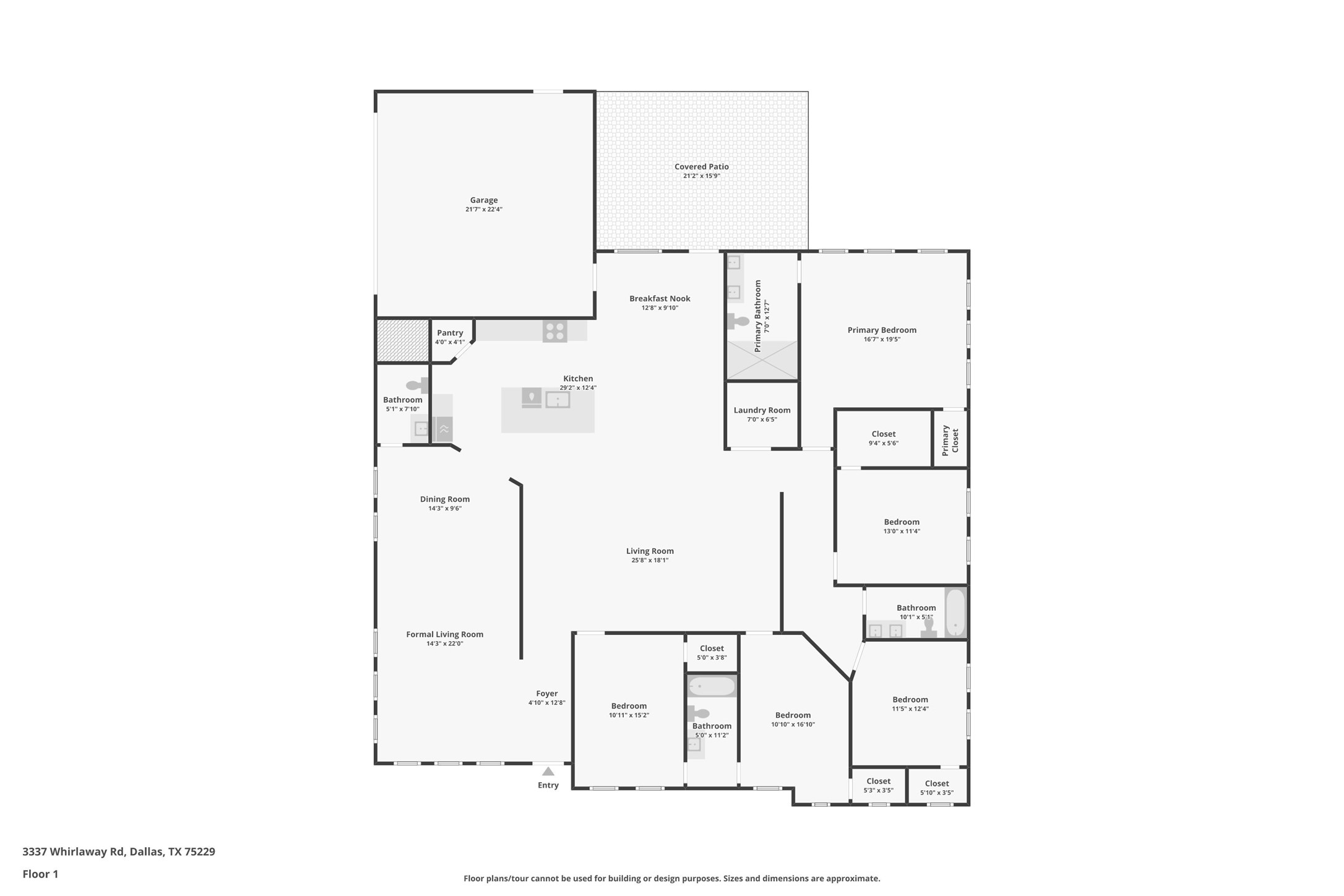 3337 Whirlaway Road Dallas TX 75229