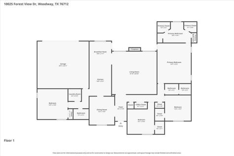10025 Forest View Drive Woodway TX 76712