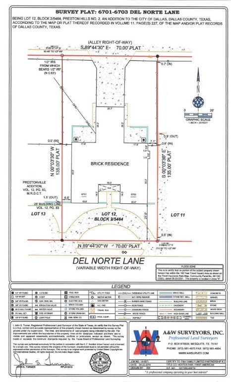 6701 Del Norte Lane Dallas TX 75225