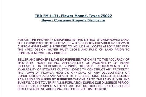 Tbd Fm1171 Flower Mound TX 75022