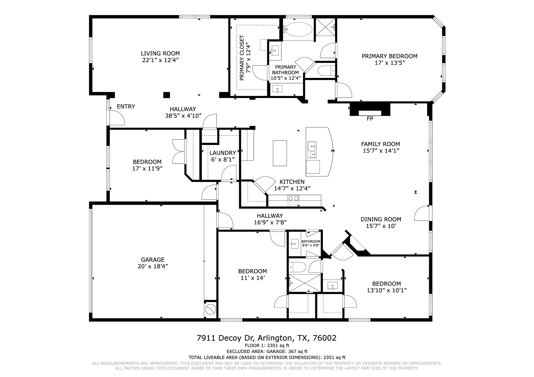 7911 Decoy Drive Arlington TX 76002
