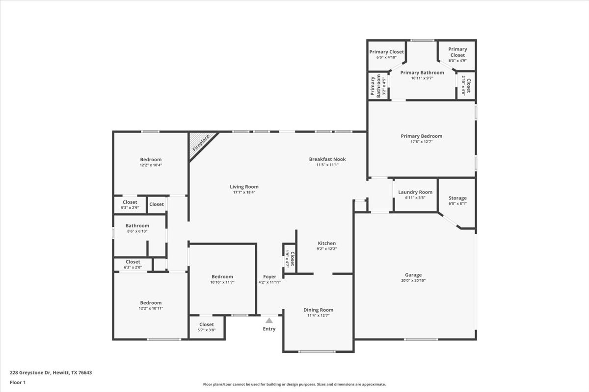228 Greystone Drive Hewitt TX 76643