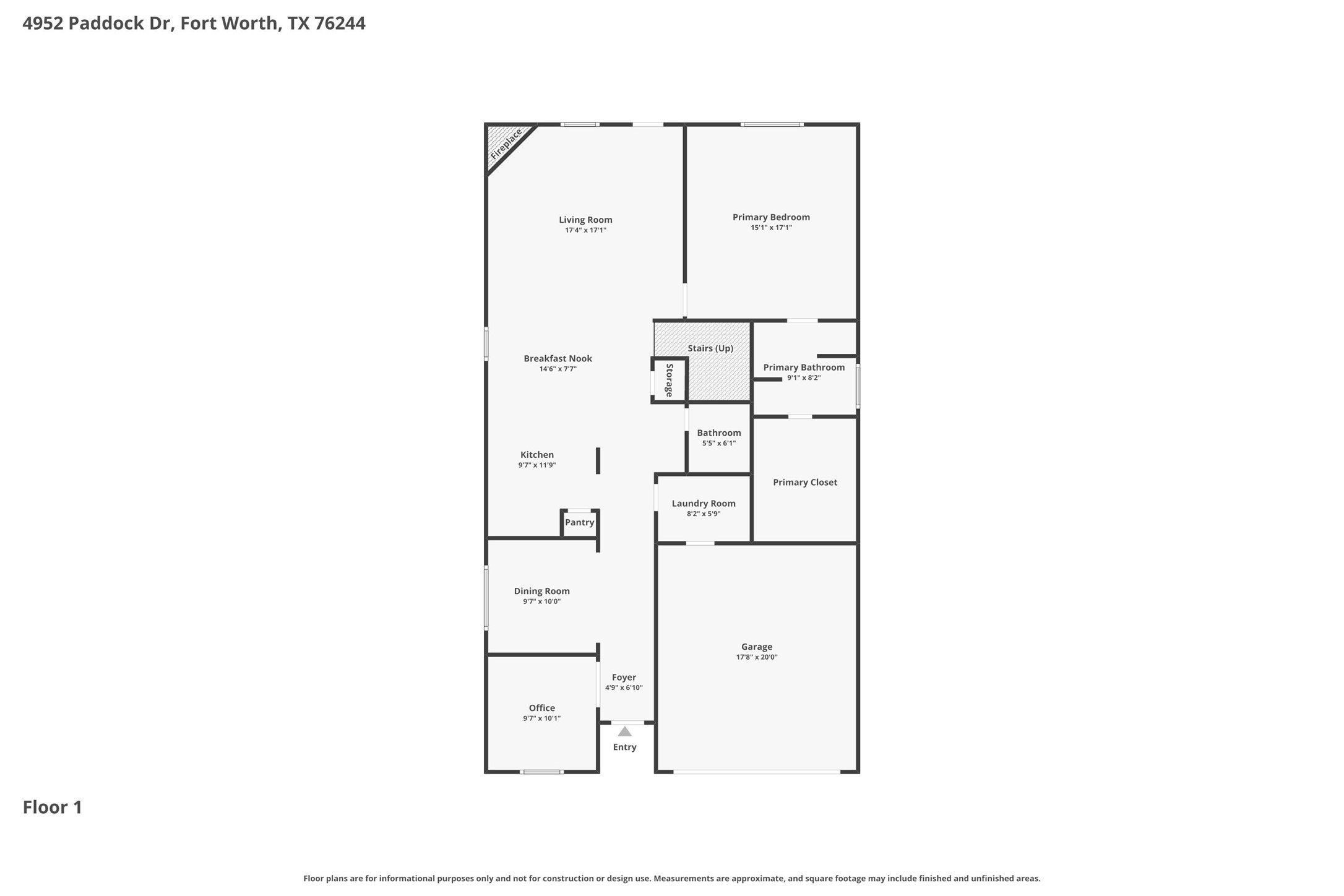 4952 Paddock Drive Fort Worth TX 76244