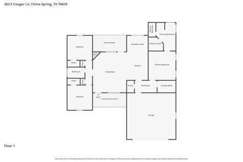 263 E Cougar Lane China Spring TX 76633