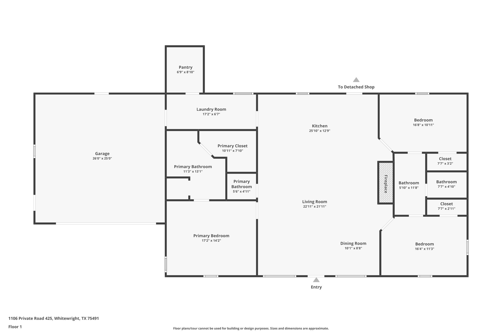 1106 Private Road 425 Whitewright TX 75491