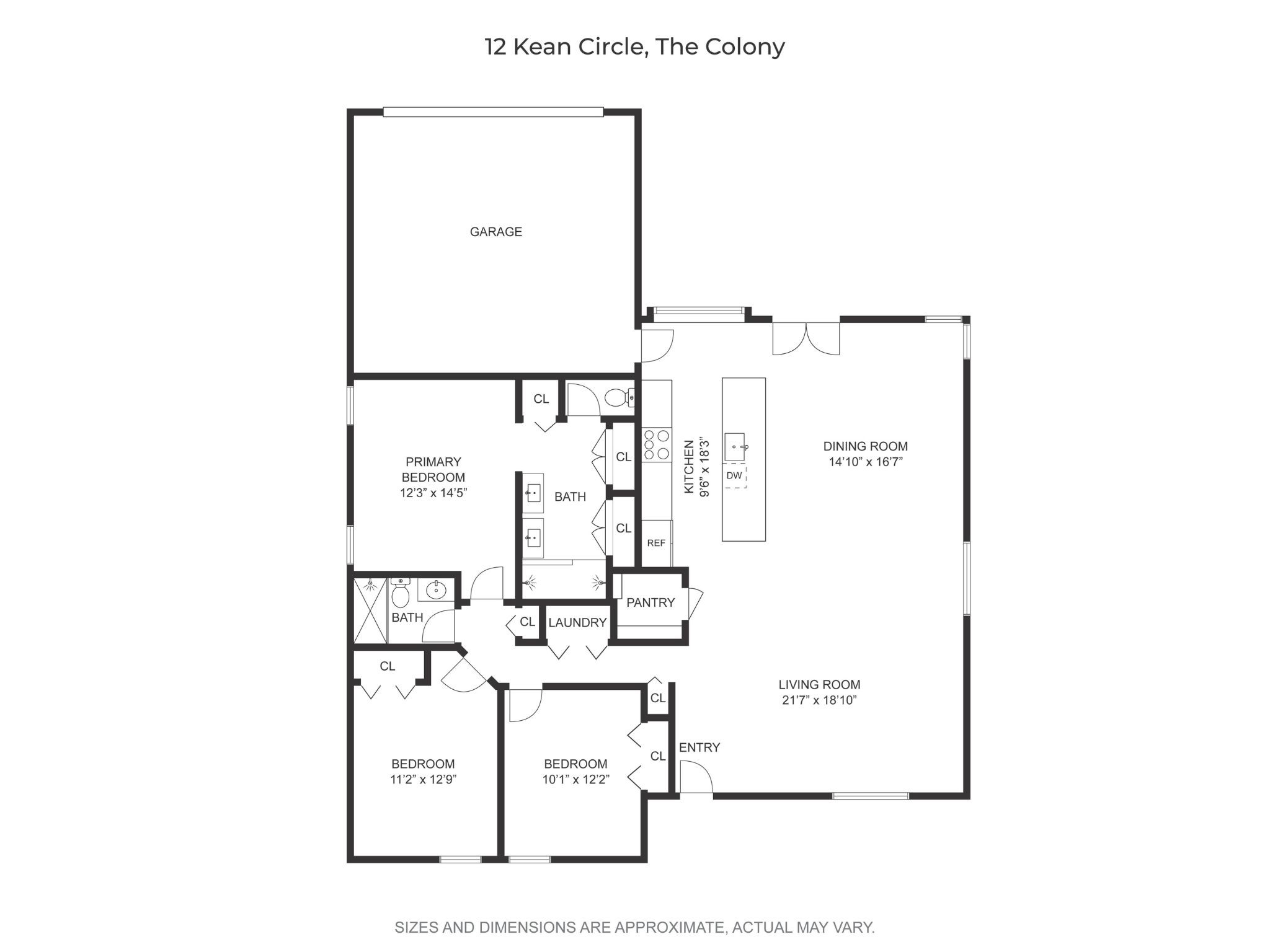 12 Kean Circle The Colony TX 75056