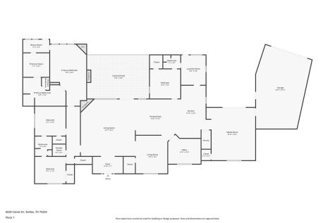 6520 Calais Drive Dallas TX 75254