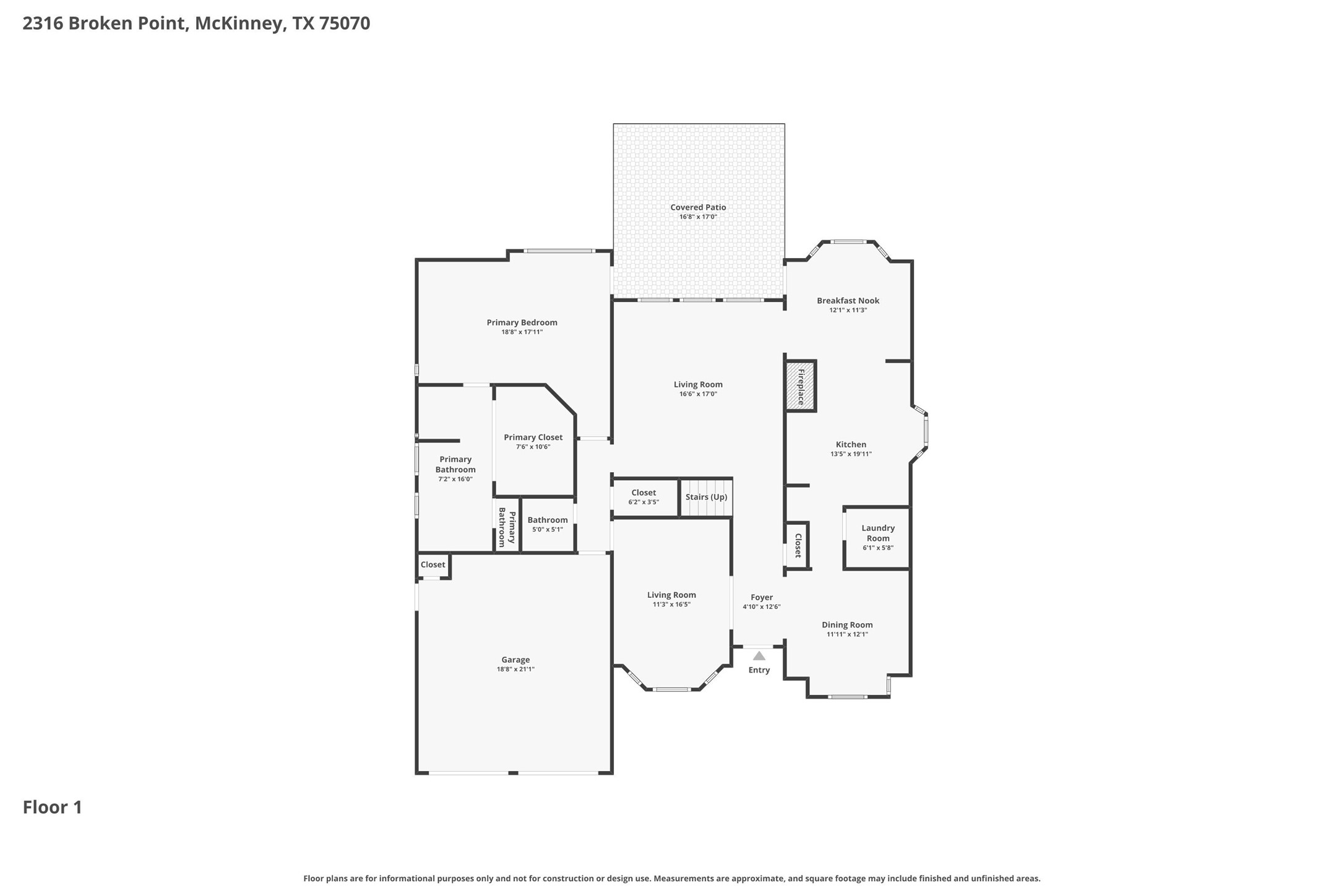 2316 Broken Point Mckinney TX 75072