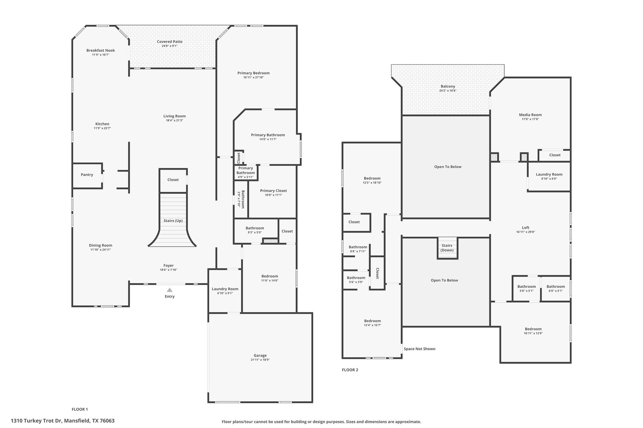 1310 Turkey Trot Drive Mansfield TX 76063