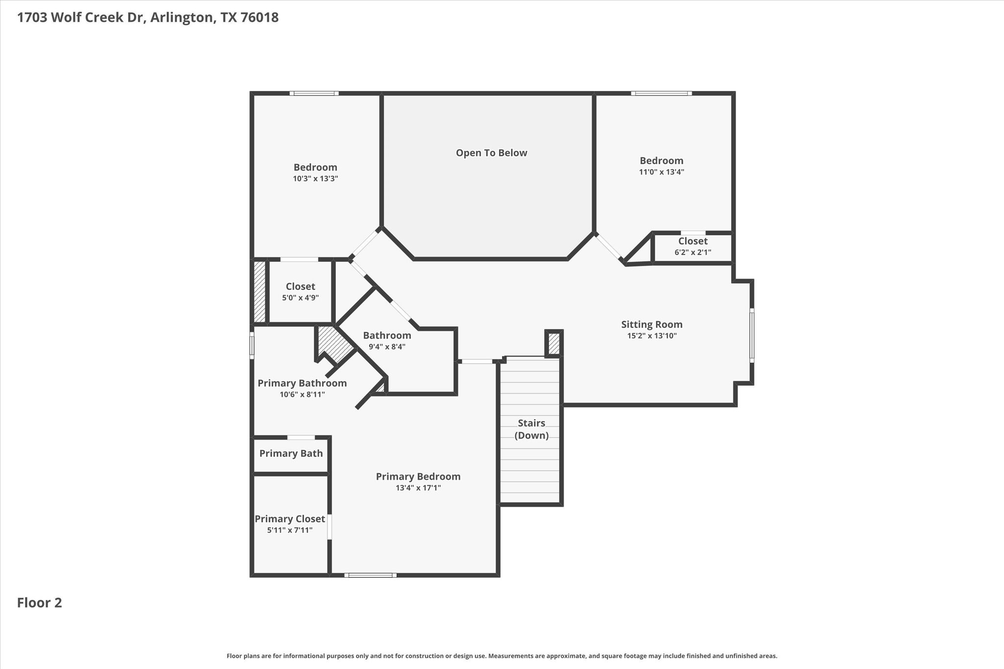 1703 Wolf Creek Drive Arlington TX 76018