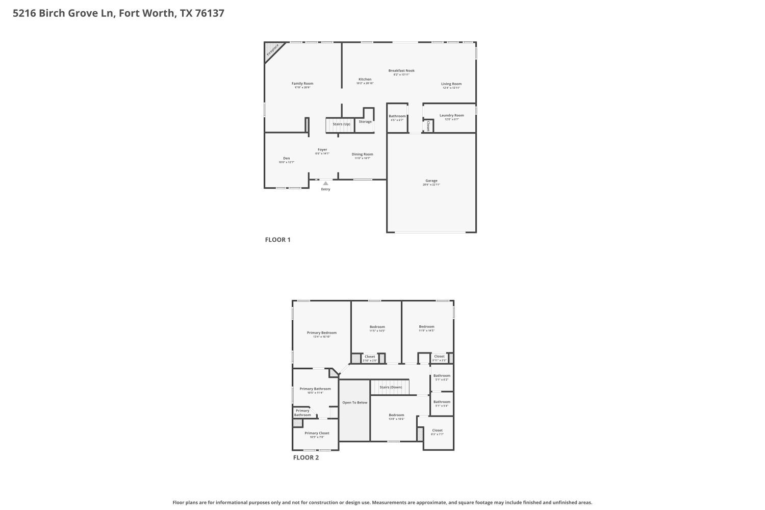 5216 Birch Grove Lane Fort Worth TX 76137