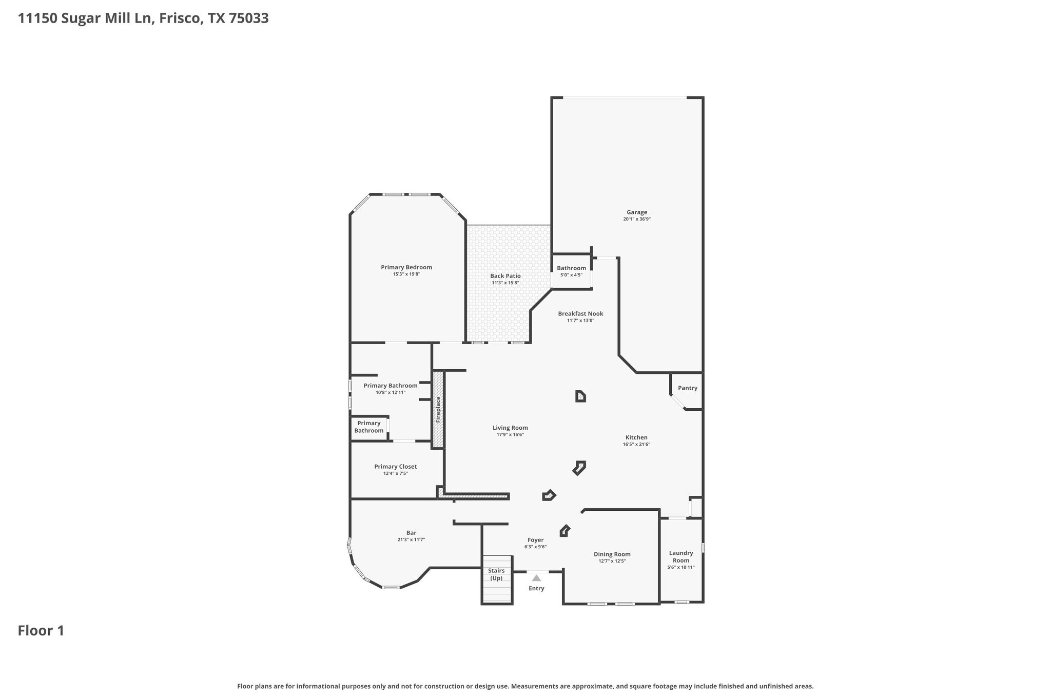 11150 Sugar Mill Lane Frisco TX 75033