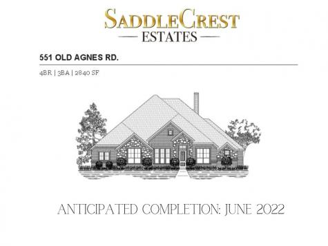 551 Old Agnes Road Weatherford TX 76088