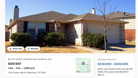 1337 Scenic Hills Drive Mckinney TX 75071