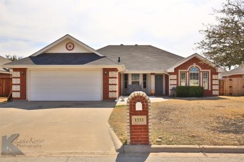 1333 Tulane Drive Abilene TX 79602