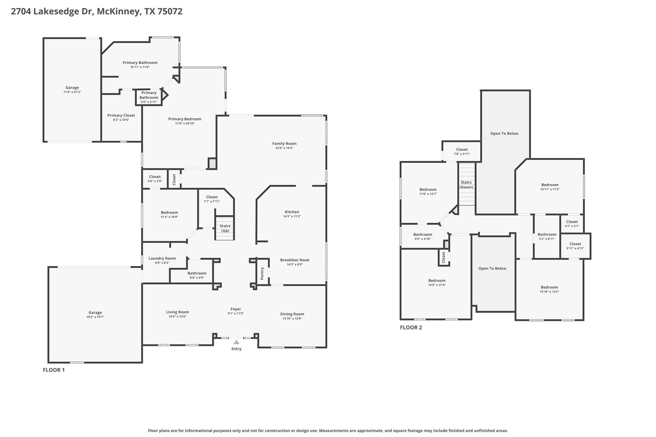 2704 Lakesedge Drive Mckinney TX 75072
