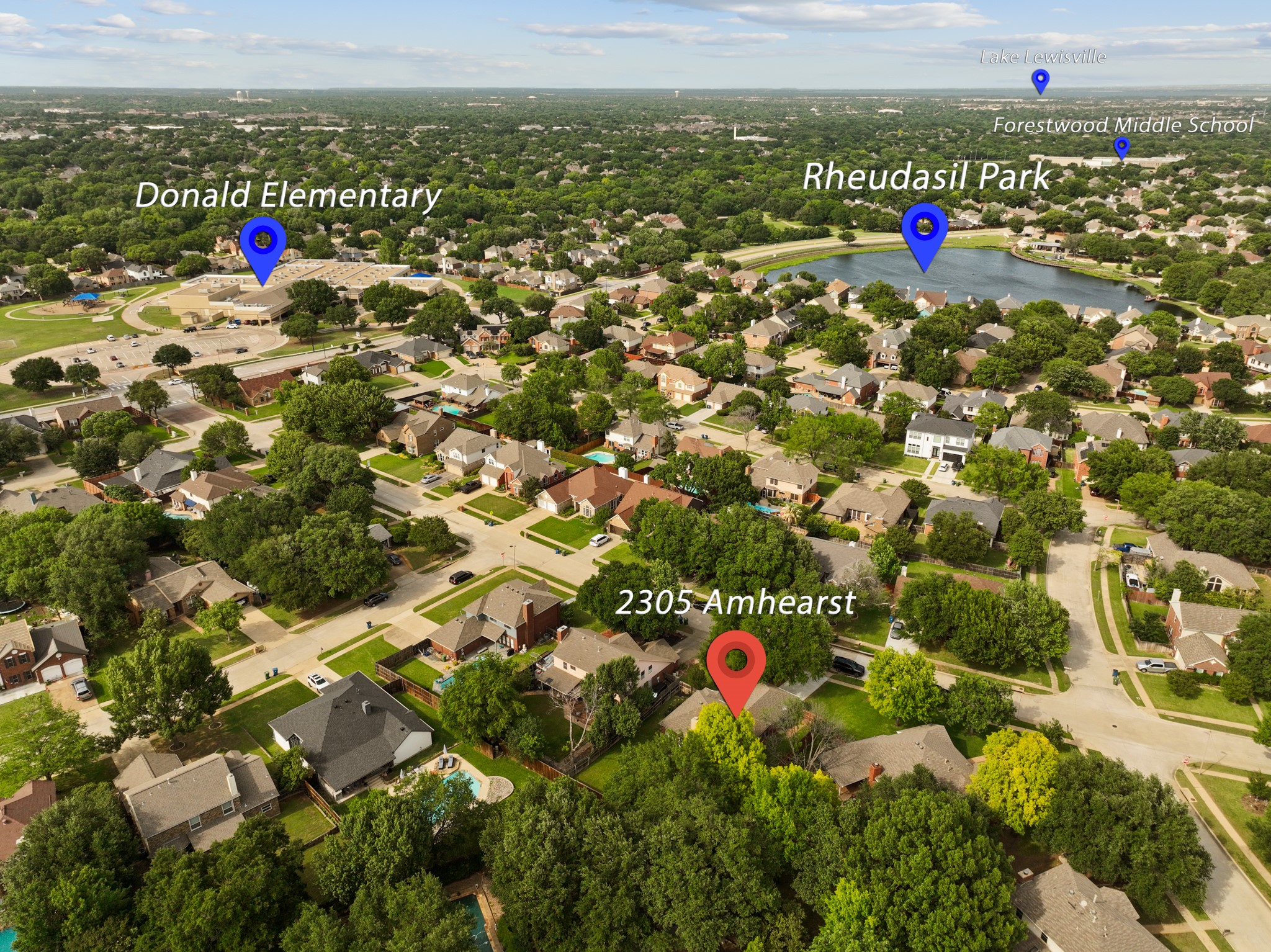2305 Amhearst Lane Flower Mound TX 75028