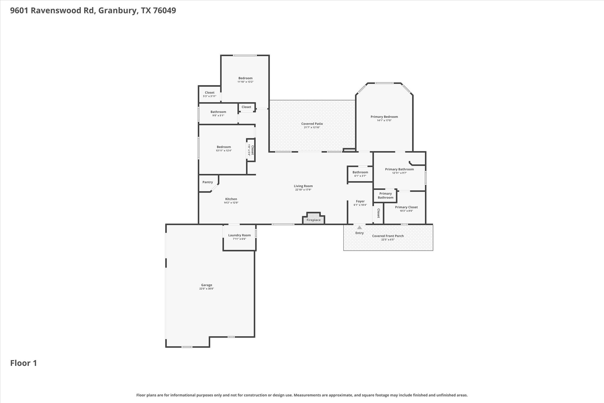 9601 Ravenswood Road Granbury TX 76049
