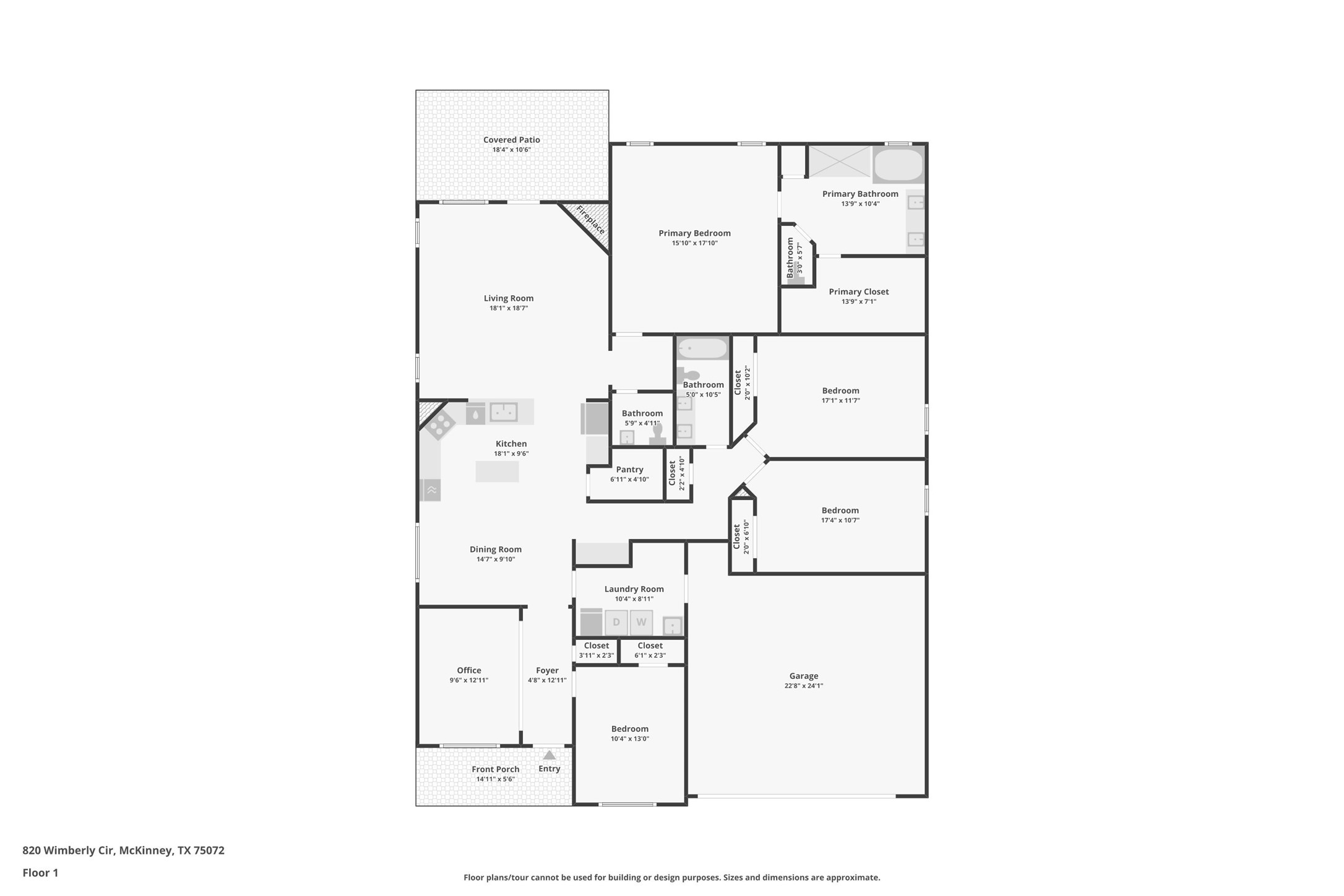 820 Wimberly Circle Mckinney TX 75072
