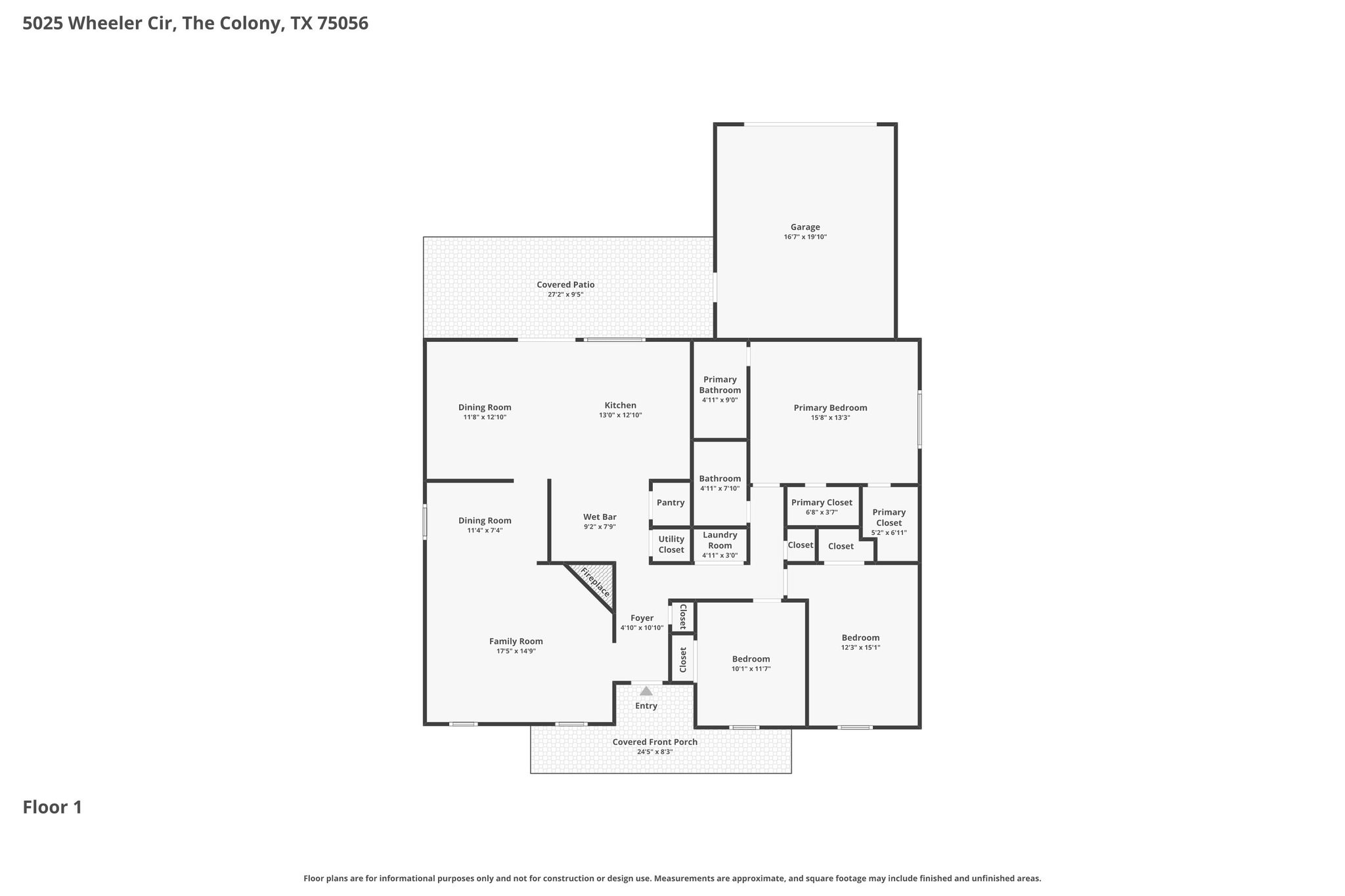 5025 Wheeler Circle The Colony TX 75056