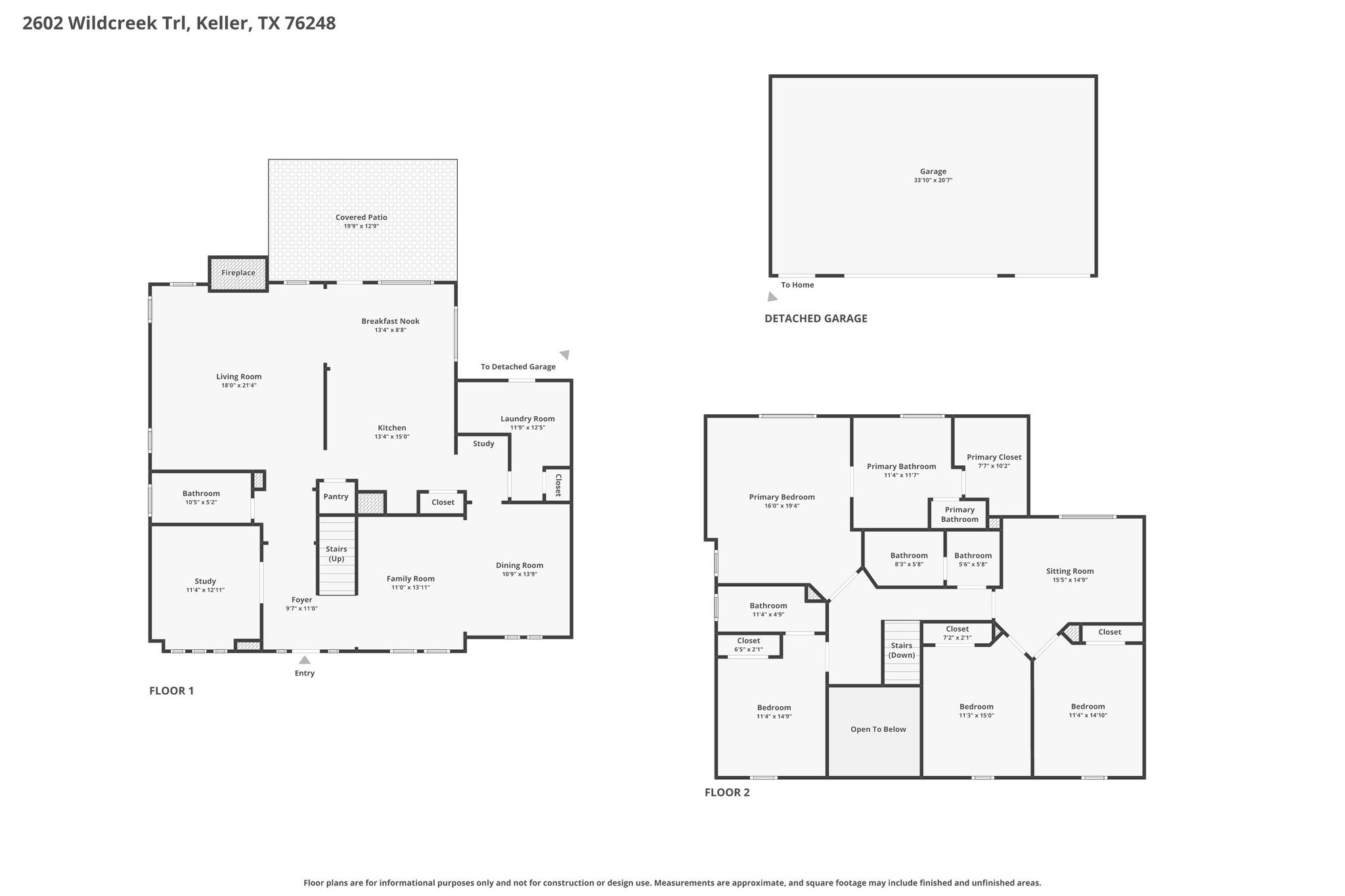 2602 Wildcreek Trail Keller TX 76248