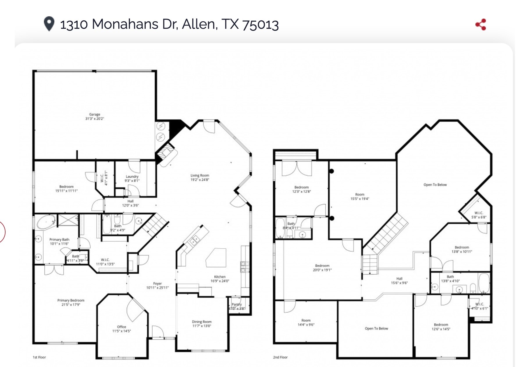1310 Monahans Allen TX 75013