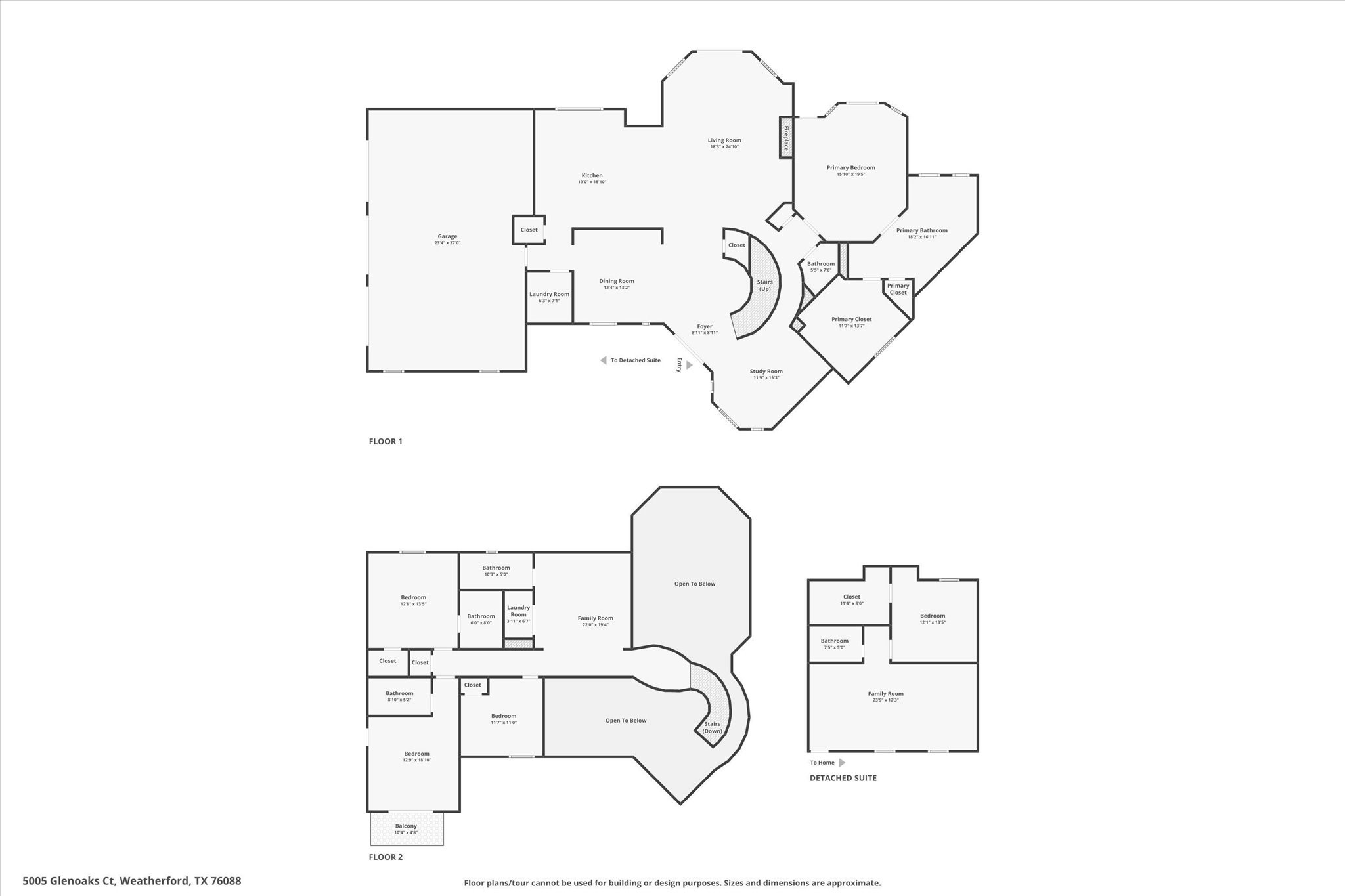 5005 Glenoaks Court Weatherford TX 76088