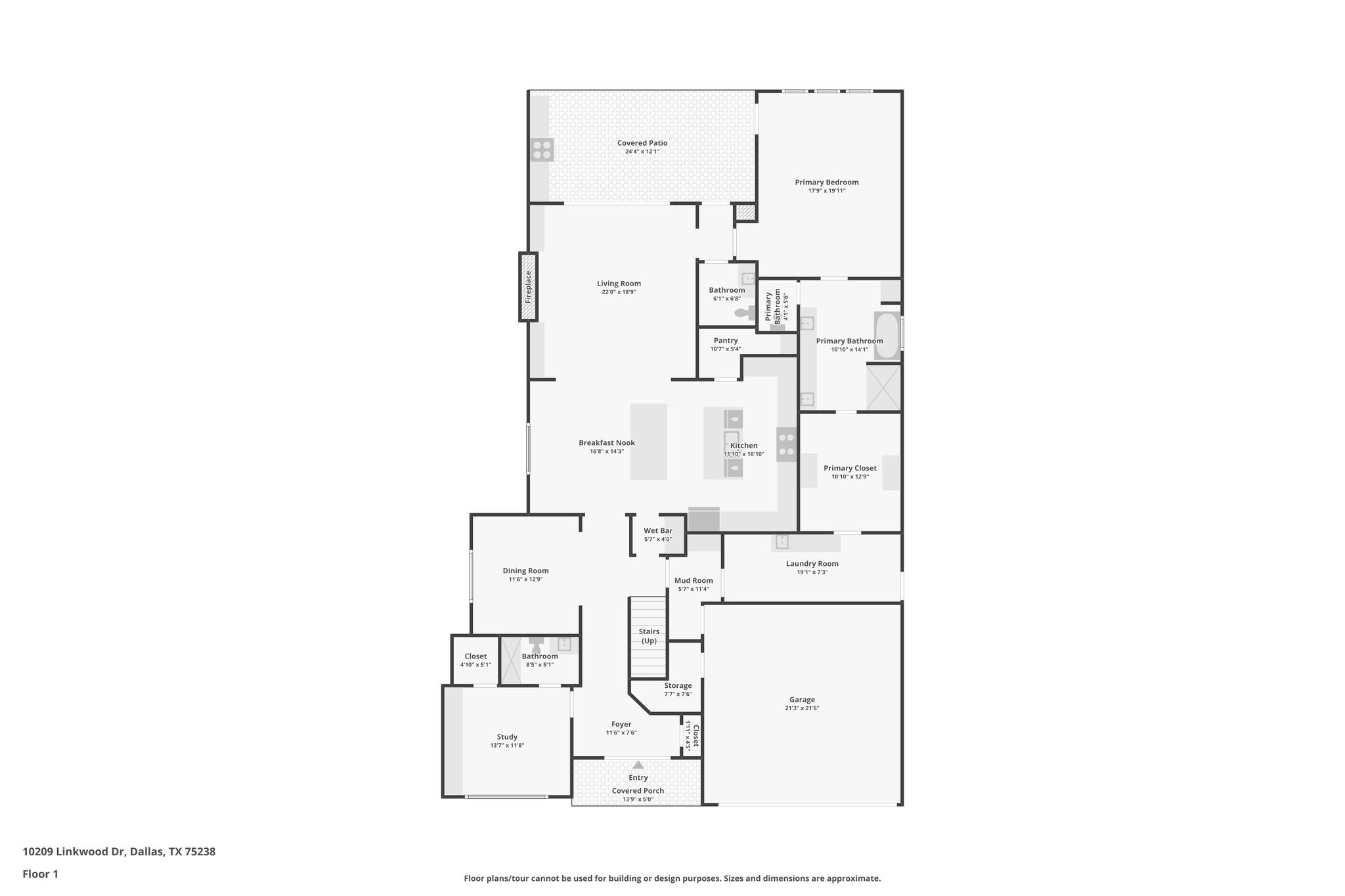 10209 Linkwood Drive Dallas TX 75238