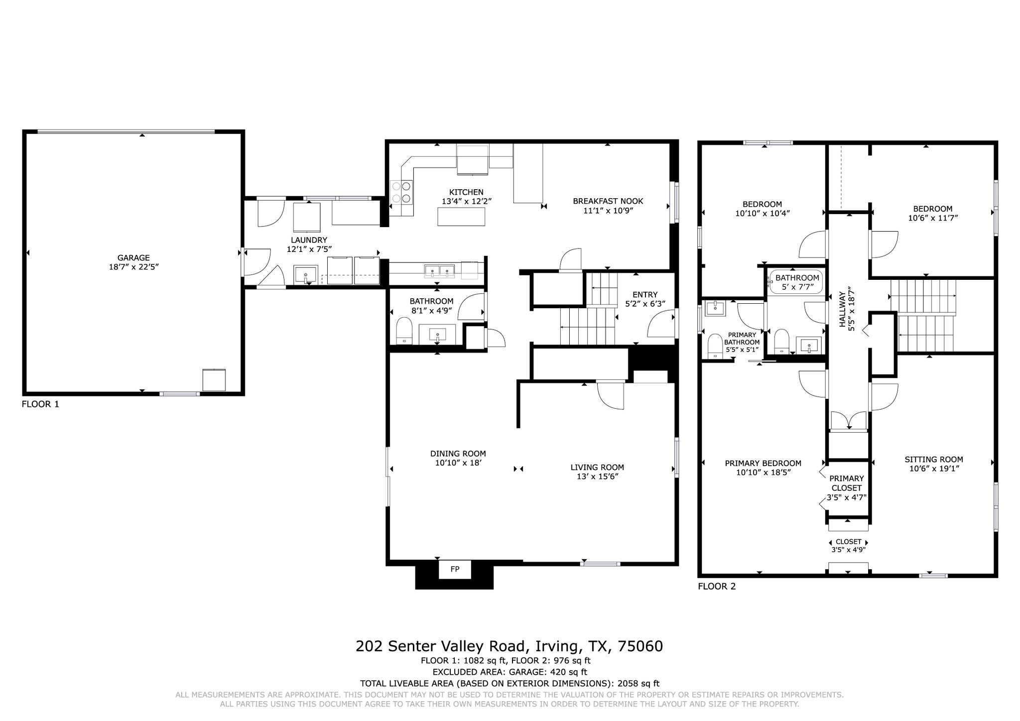 202 Senter Valley Road Irving TX 75060
