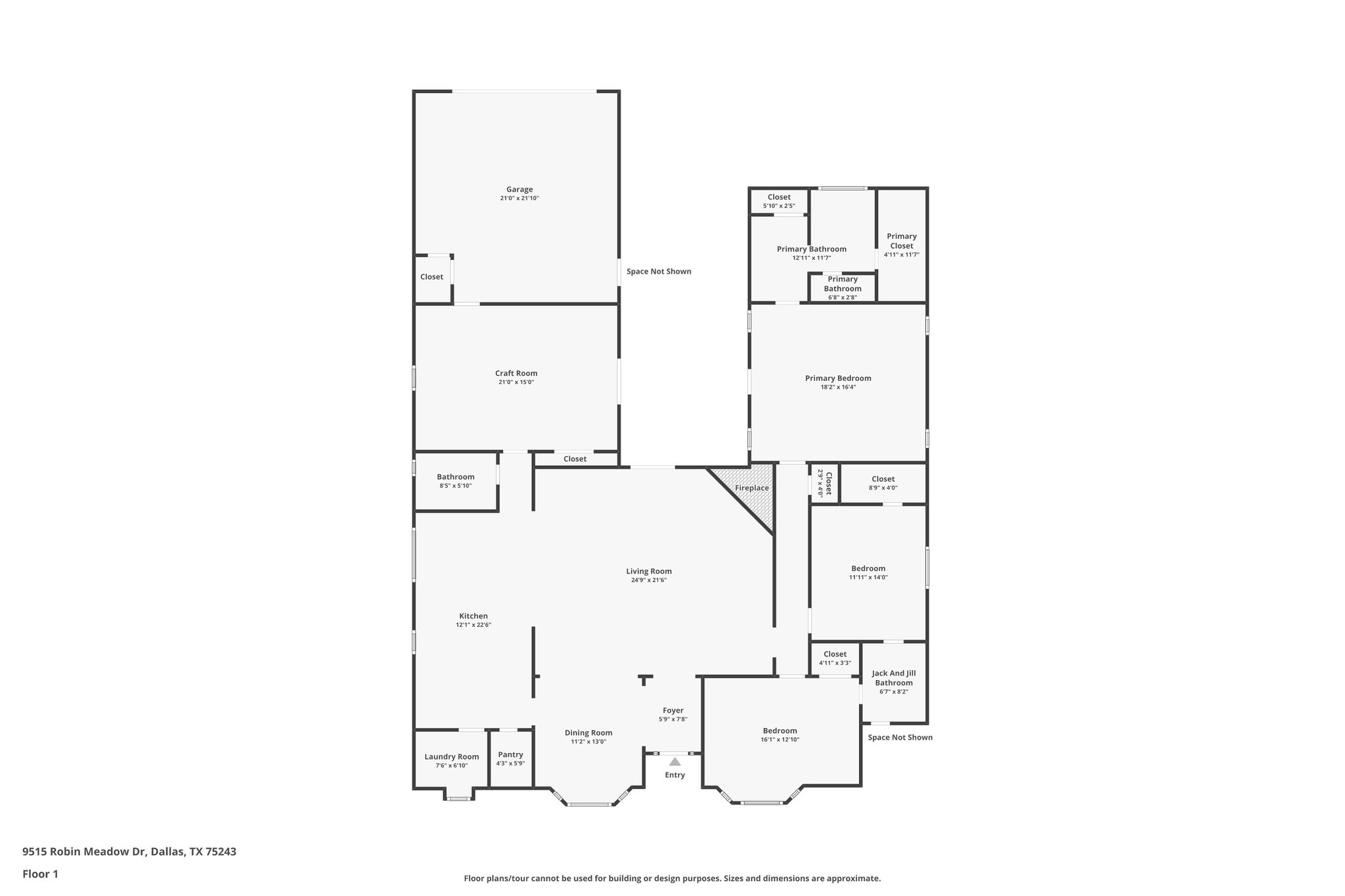 9515 Robin Meadow Drive Dallas TX 75243