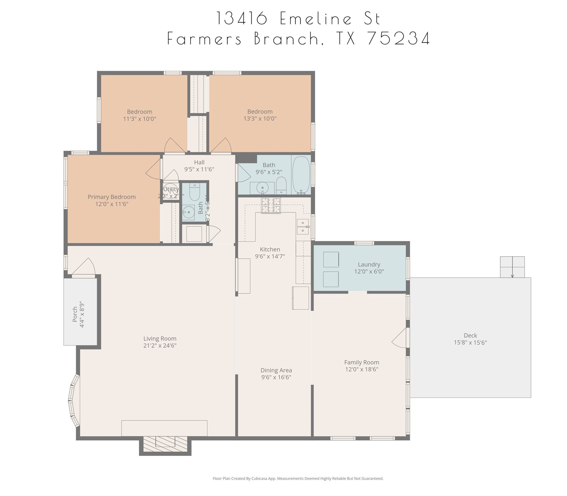 13416 Emeline Street Farmers Branch TX 75234