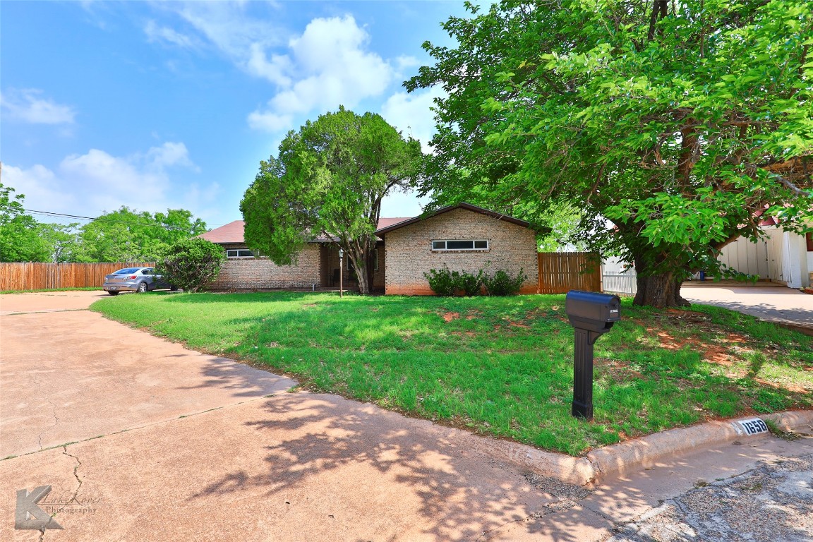 1658 N Bowie Drive Abilene TX 79603