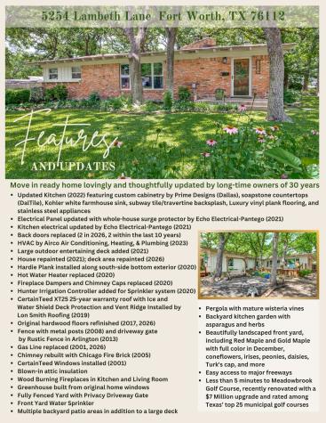 5254 Lambeth Lane Fort Worth TX 76112