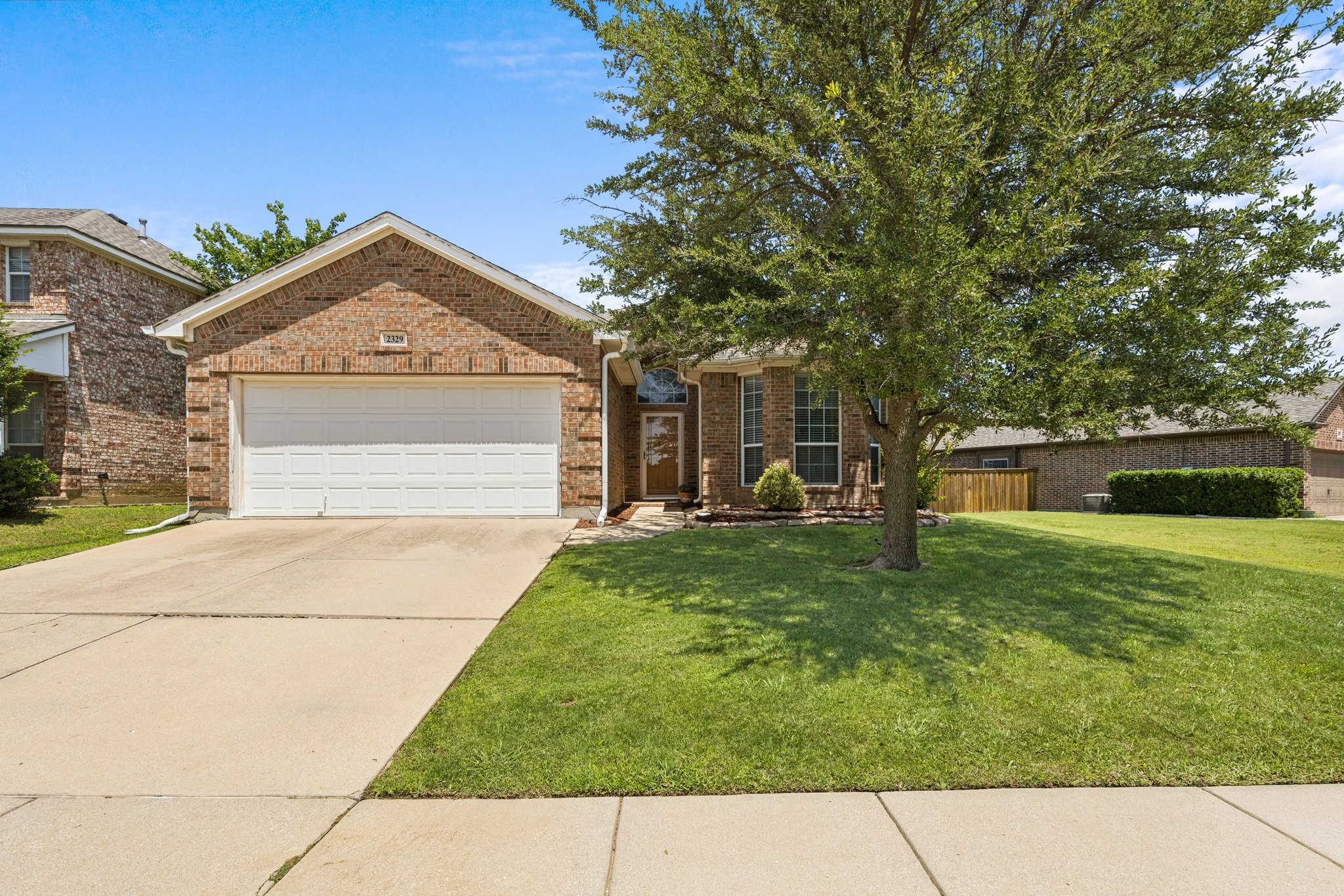2329 Moccassin Lane Fort Worth TX 76177