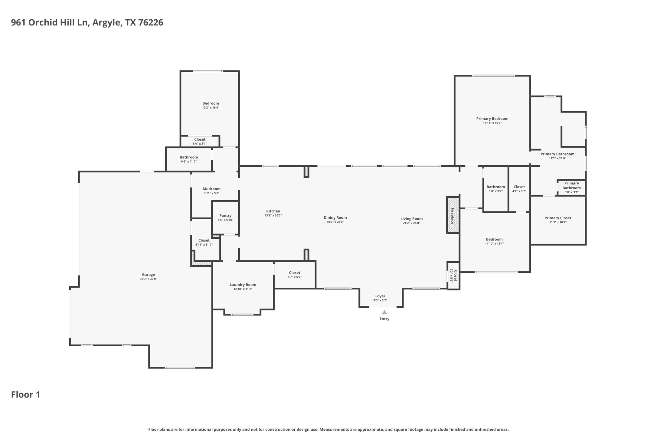 961 Orchid Hill Lane Copper Canyon TX 76226