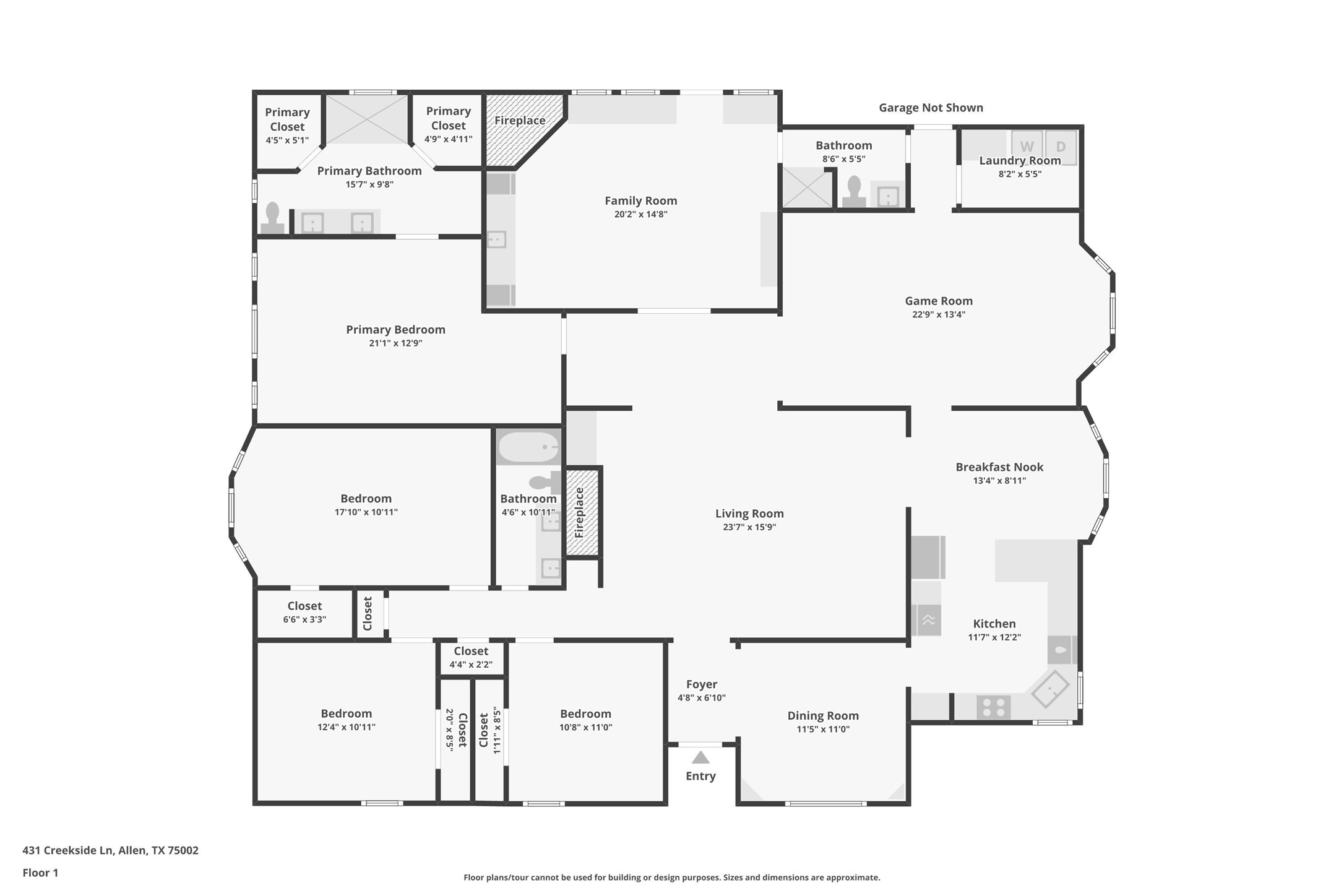 431 Creekside Lane Allen TX 75002