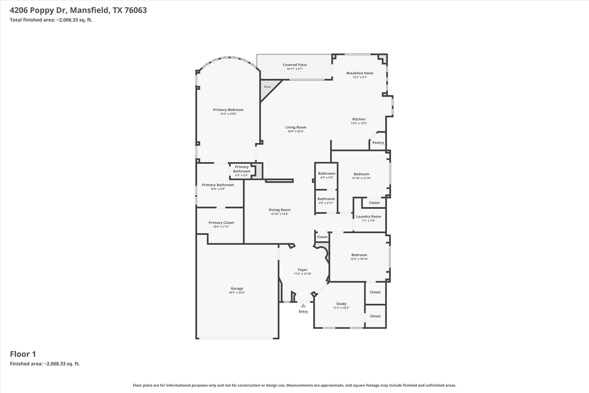 4206 Poppy Drive Mansfield TX 76063