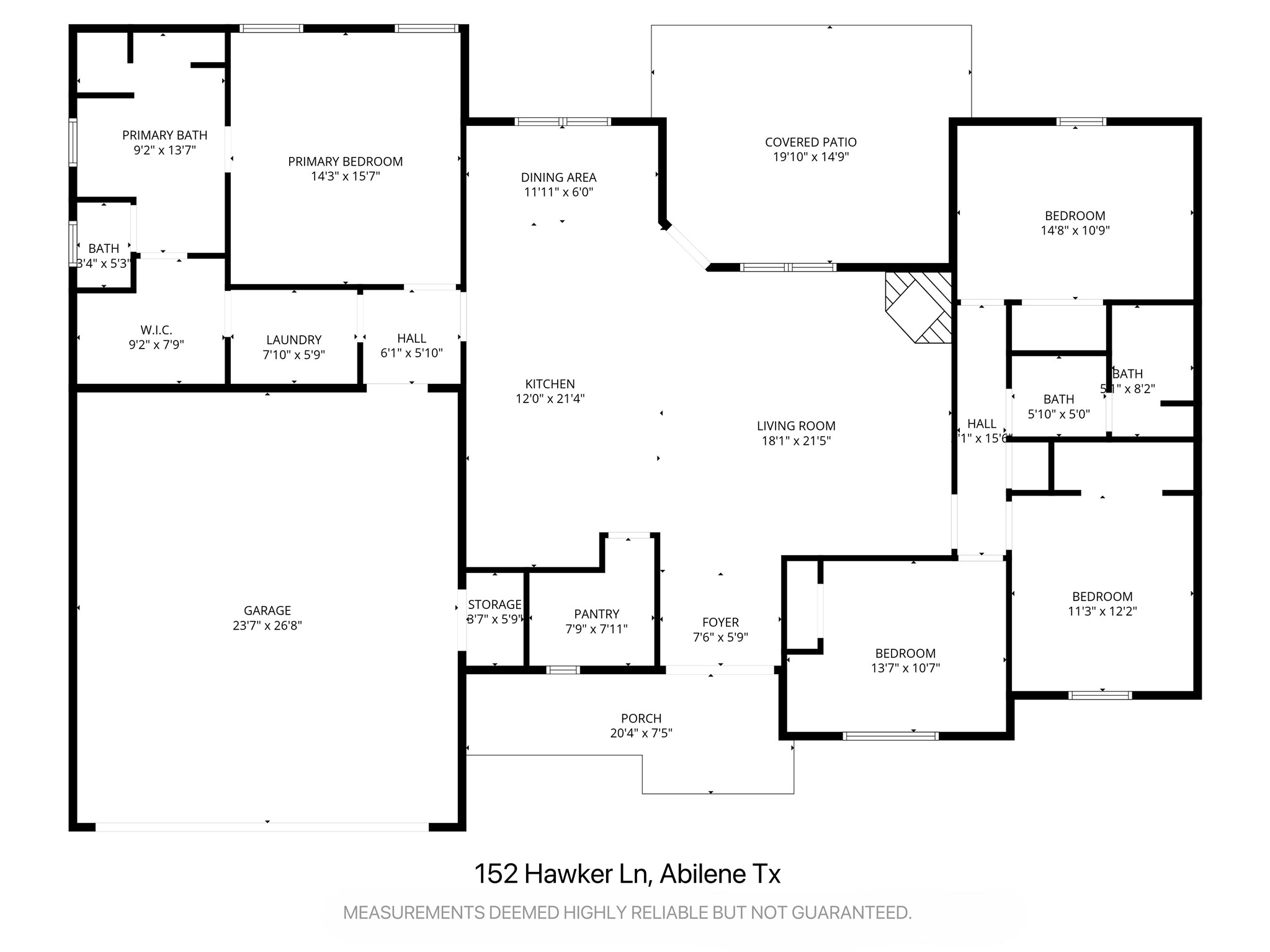 152 Hawker Lane Abilene TX 79602