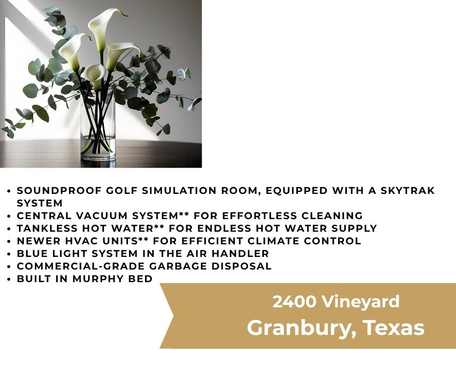 2400 Vineyard Drive Granbury TX 76048