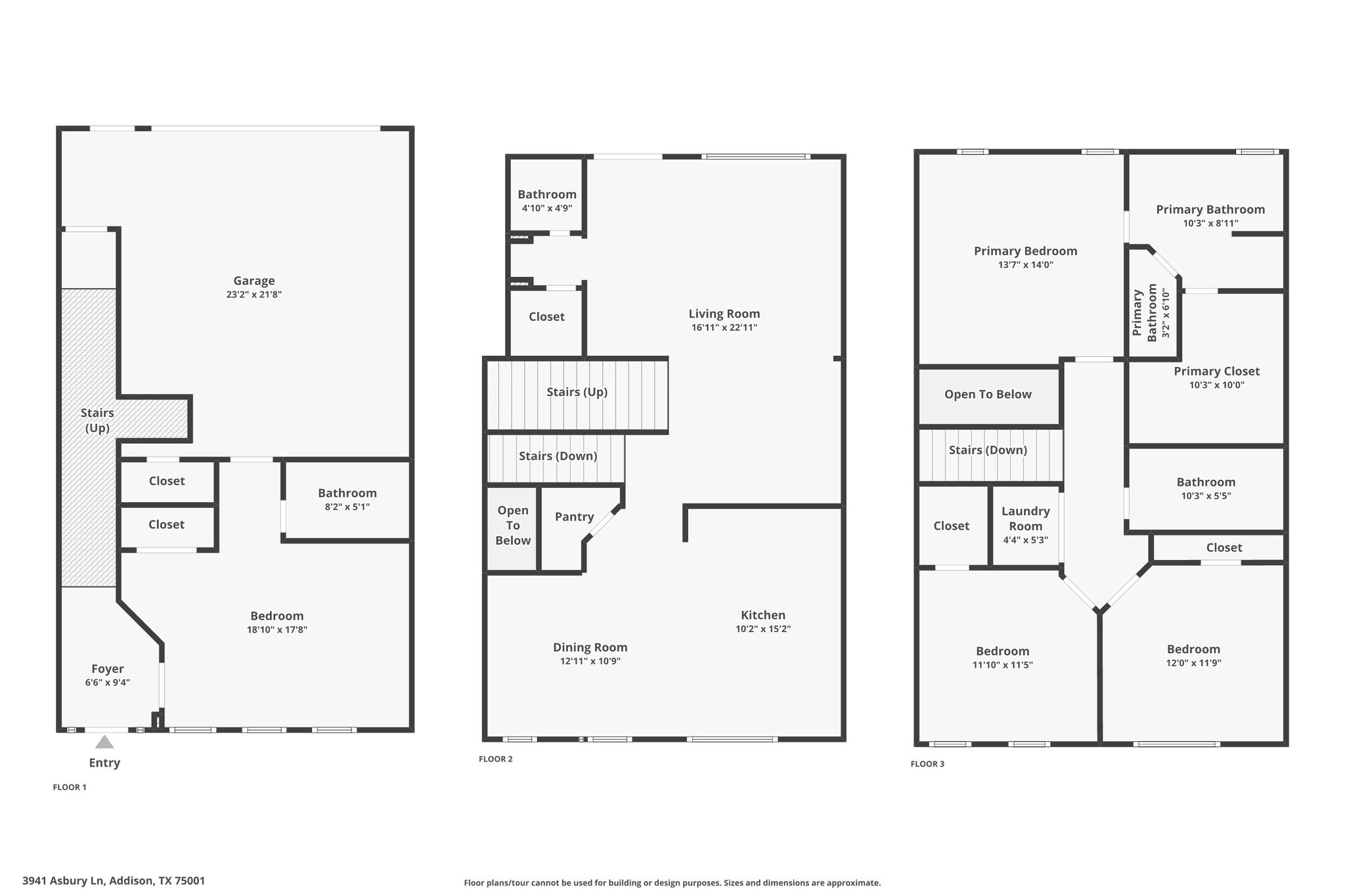 3941 Asbury Lane Addison TX 75001