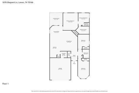 1078 Shepard Lane Lavon TX 75166