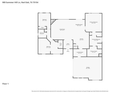 909 Summer Hill Lane Red Oak TX 75154