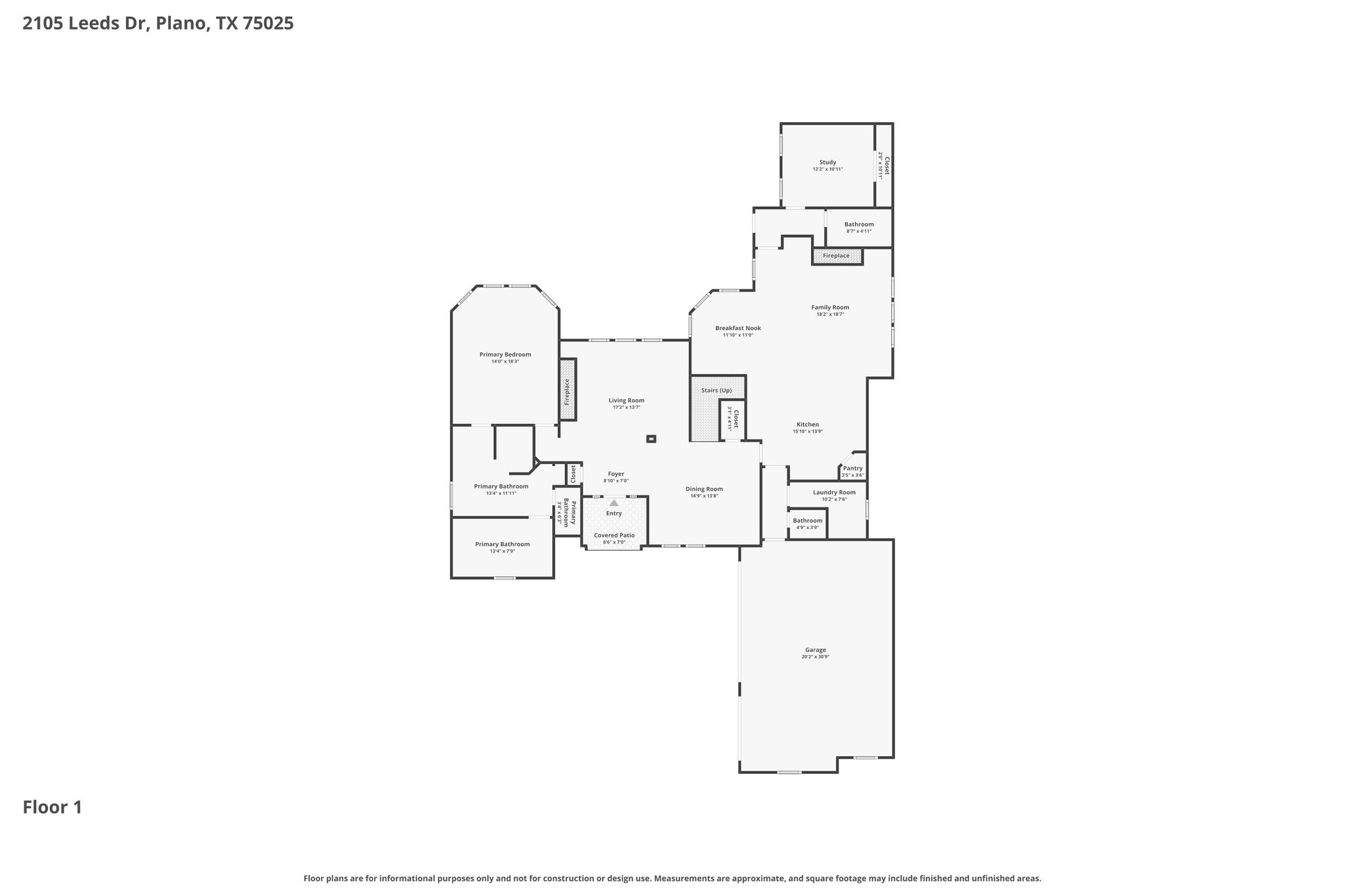 2105 Leeds Drive Plano TX 75025
