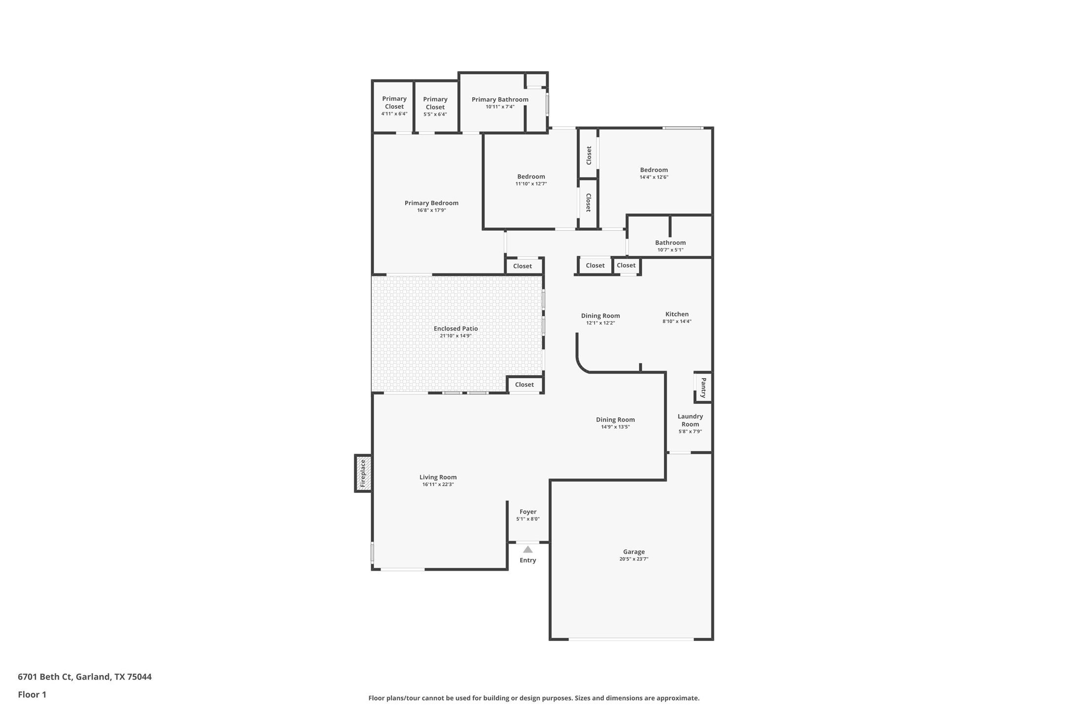 6701 Beth Court Garland TX 75044