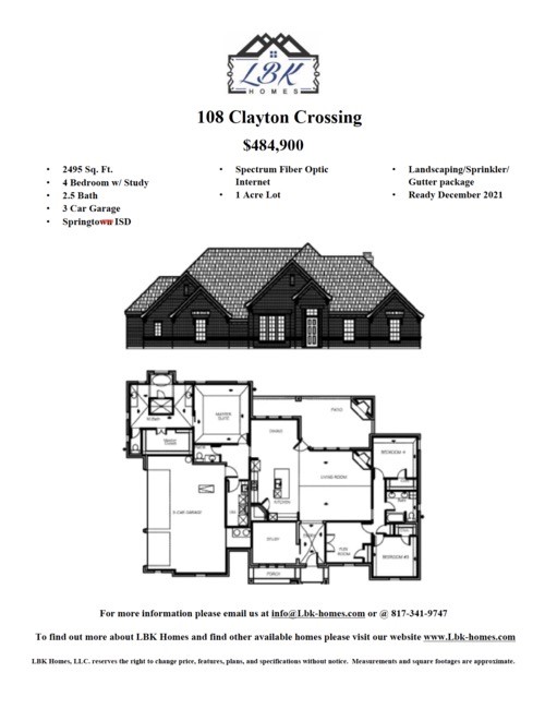 108 Clayton Crossing Springtown TX 76082