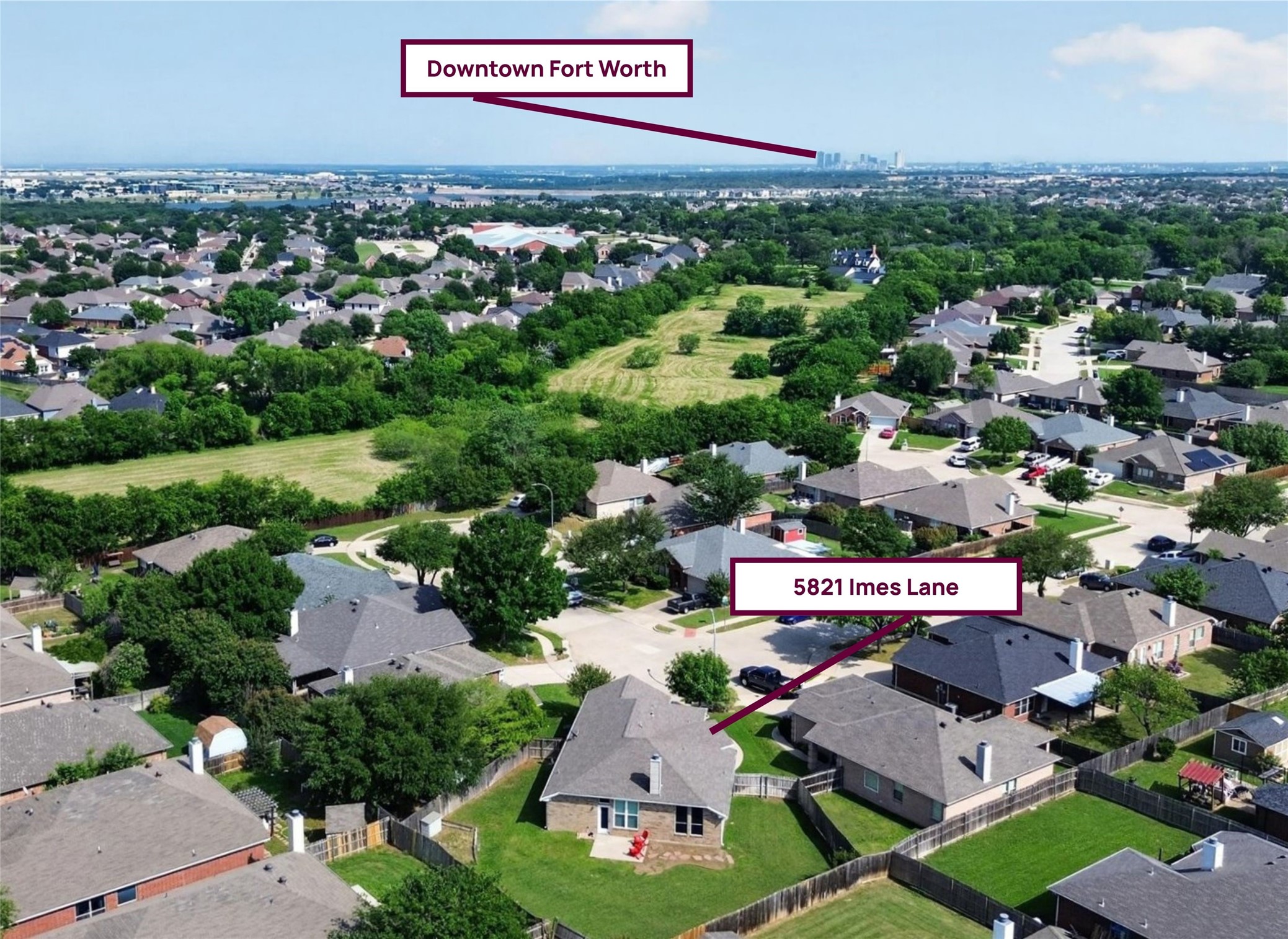 5821 Imes Lane Fort Worth TX 76179